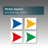 Flèche en aquilux 10*10cm